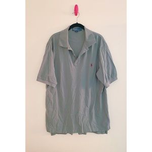 ✨ ‼️ SOLD ‼️Mens Large Tall Grey Ralph Lauren Polo Shirt ✨
